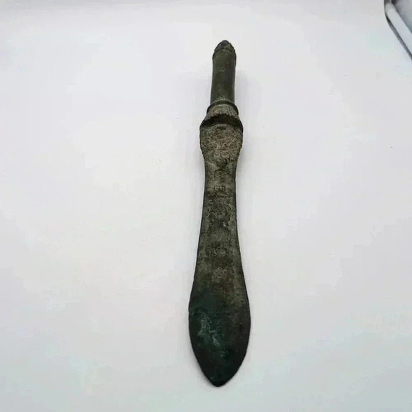 Ancient Bronze Sword from Thailand 15 in Short bladed - Picture 2 of 7